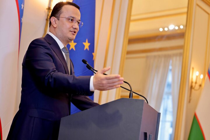 Глава МИПТ Узбекистана выступил в ЕС