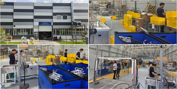 В Чирчике запустили производство запчастей для автокондиционеров