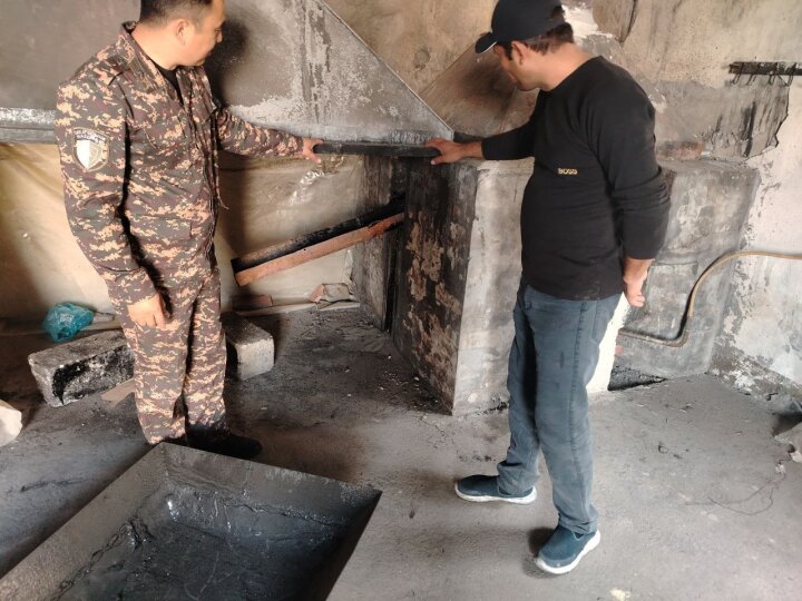 Экологи опровергли загрязнение атмосферного воздуха со стороны предприятия в Ферганской области