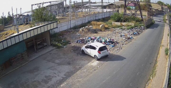 В Янгиюле экологи оштрафовали водителя автомобиля