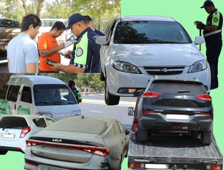 625 жителей Кашкадарьи остались без своих автомобилей