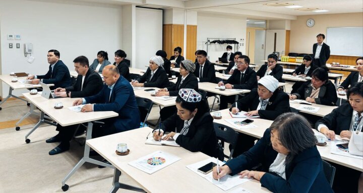 Учителя из Ферганы проходят стажировку в Японии