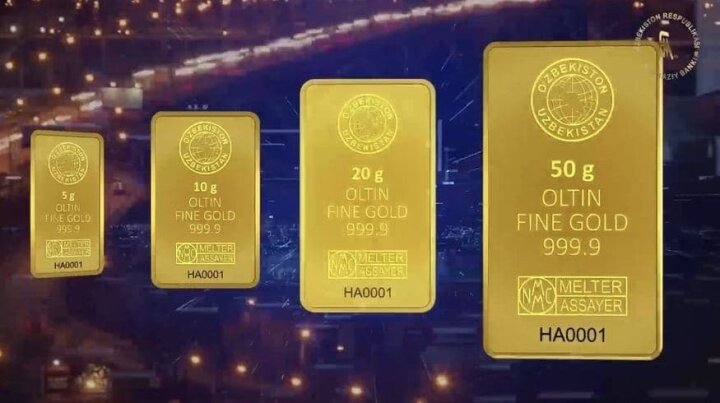 Операции с золотом в Узбекистане теперь можно проводить онлайн