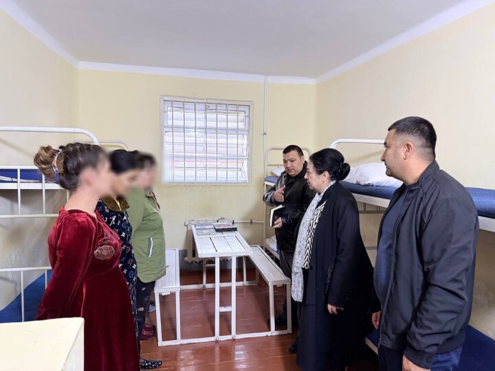 В колониях Бухарской области прошли проверки по предотвращению пыток