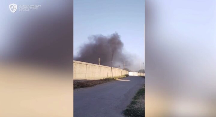 Кирпичный завод отравлял воздух Ташкентской области