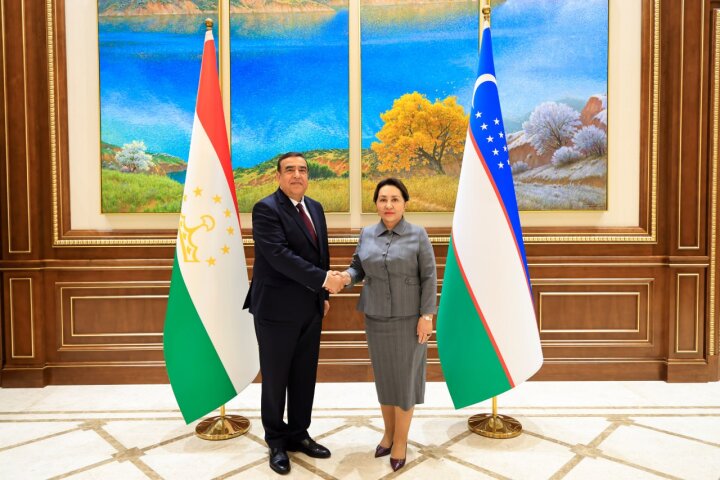 Сенат Узбекистана обсудил с послом Таджикистана укрепление сотрудничества