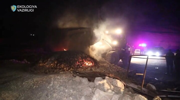 В Андижане демонтировали более 15 незаконных известковых печей