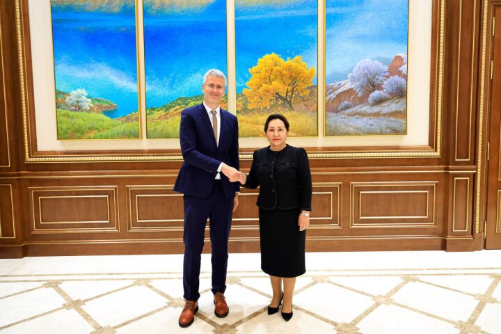 Танзила Нарбаева провела встречу с делегацией Better Cotton Initiative