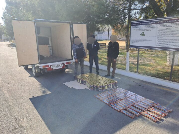 В Ферганской области изъяли пиротехнику на 25 млн сумов