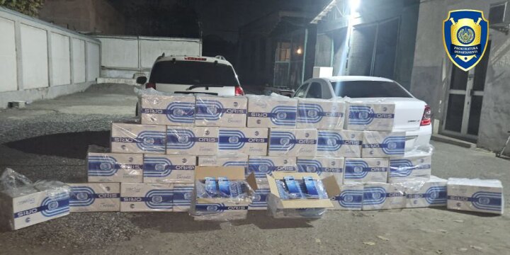 В Андижане выявили контрабанду сигарет на 159 млн сумов