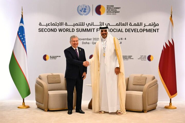 Как прошла встреча Шавката Мирзиёева с Эмиром Катара?