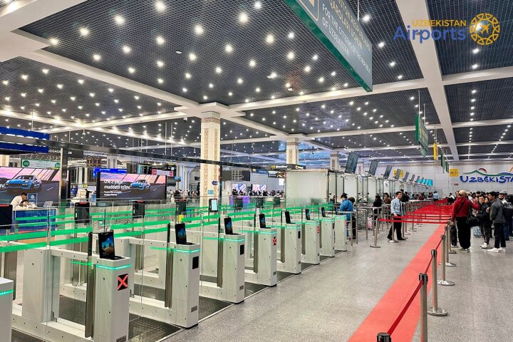 Паспортный контроль за 20 секунд: в ташкентском аэропорту заработал E-Gate