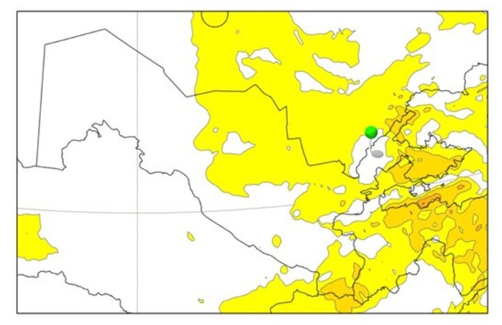 Некоторые регионы Узбекистана накроет пыльная буря