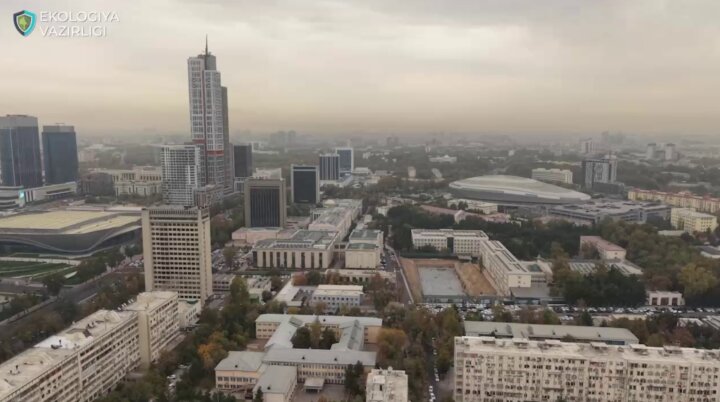 Антициклон над Центральной Азией усиливает инверсию воздуха в Узбекистане