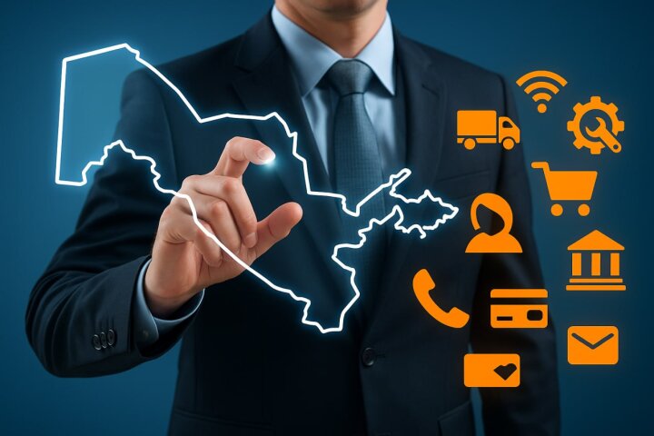 В Узбекистане треть рынка услуг приходится на Ташкент