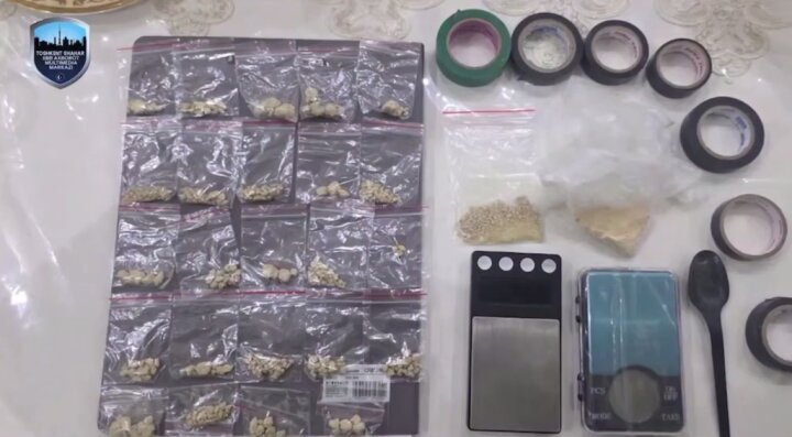 ГУВД Ташкента сообщило о задержании 26 наркоторговцев