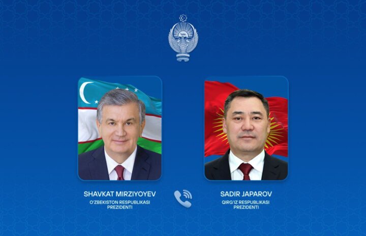 Президент Узбекистана поздравил Садыра Жапарова с днем рождения