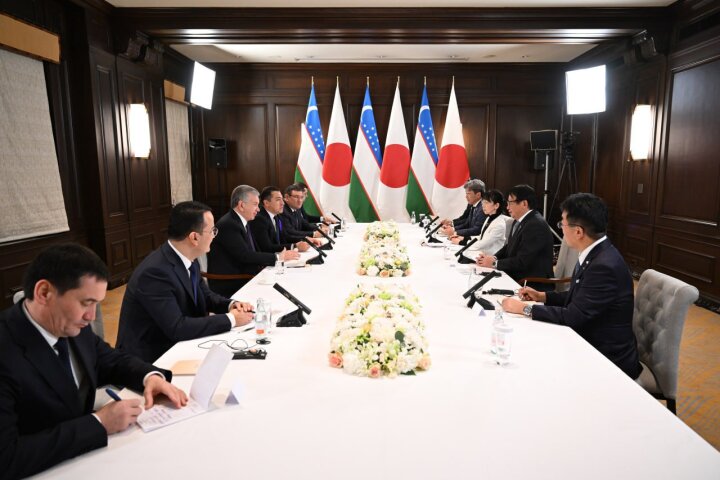 Мирзиёев обсудил с Sojitz проекты в Сырдарье и Ташкенте