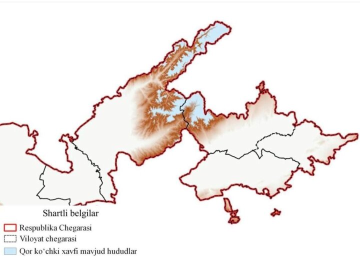 Узгидромет опубликовал экстренное сообщение для жителей Узбекистана