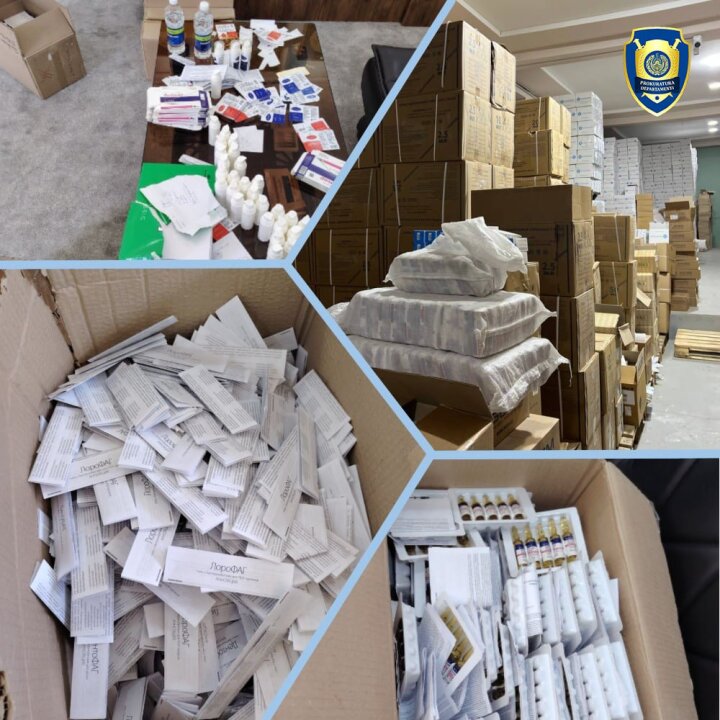 Склад просроченных лекарств выявили в Ташкентской области