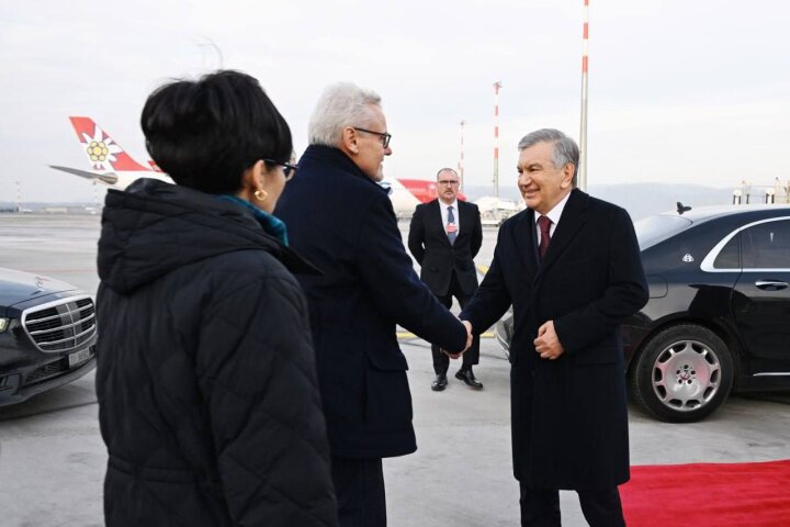 Шавкат Мирзиёев завершил свой рабочий визит в Швейцарию