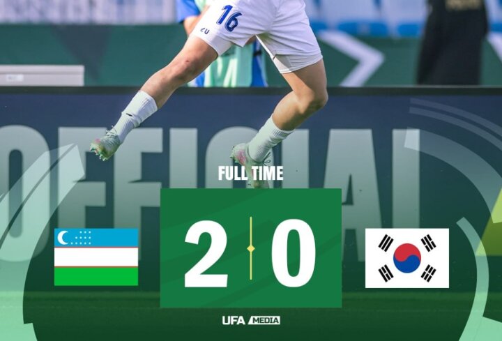 Сборная Узбекистана по футболу обеспечила себе выход в четвертьфинал Кубка Азии U23