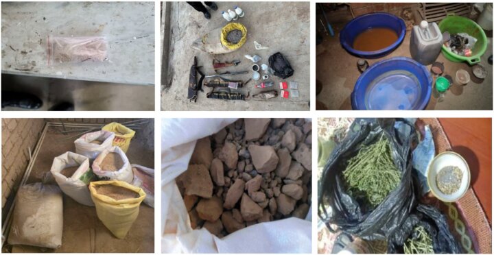 В Ташобласти задержали нескольких членов преступной группы, связанной с драгоценными металлами