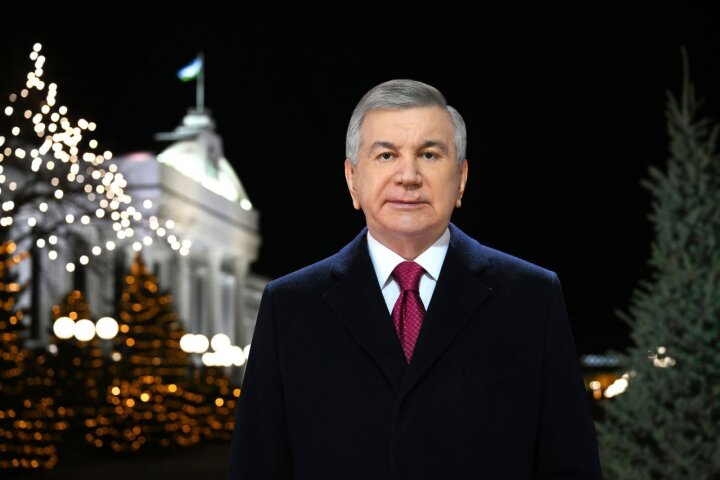Новогоднее поздравление Шавката Мирзиёева: Главное
