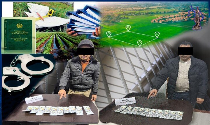 В Намангане помощника хокима задержали при получении 1000 долларов