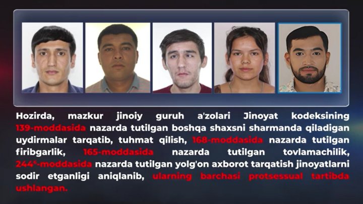 В Узбекистане журналисты занимались шантажом и вымогательством