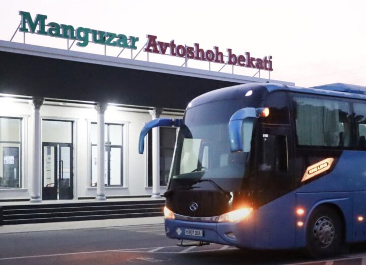 В Сурхандарье запустили автобусный маршрут Термез-Денау