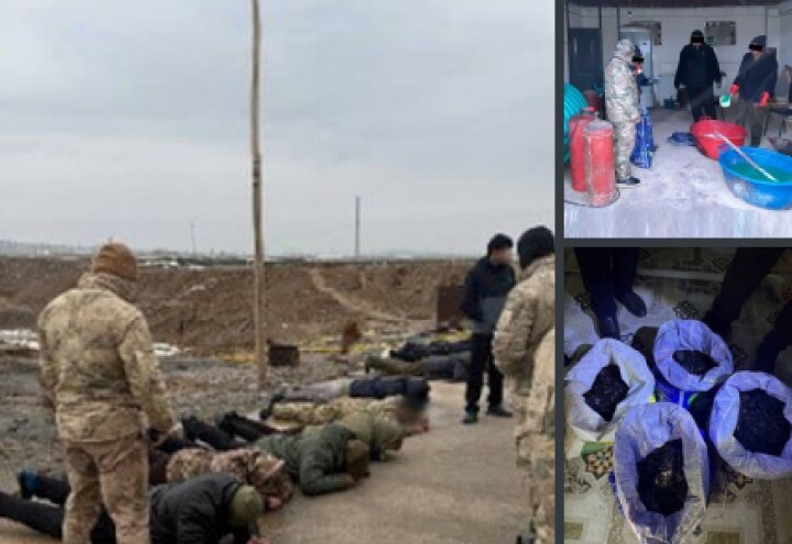 Деятельность банды чёрных старателей пресекли в Навои