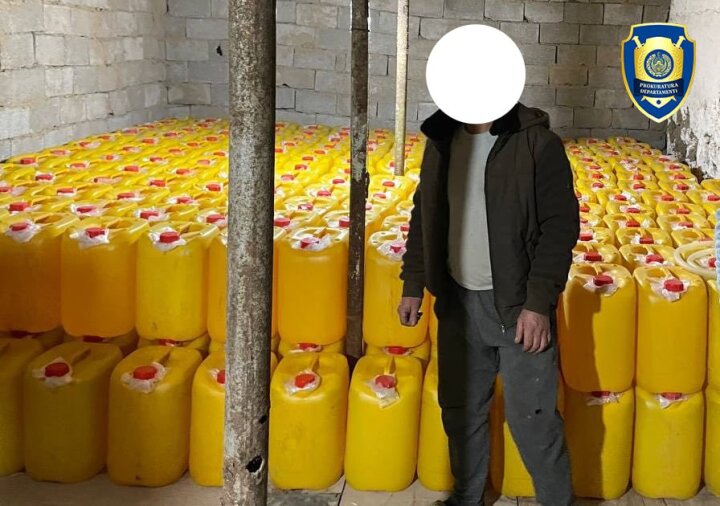 В Ташкентской области пресекли распространение водки, опасной для здоровья потребителей