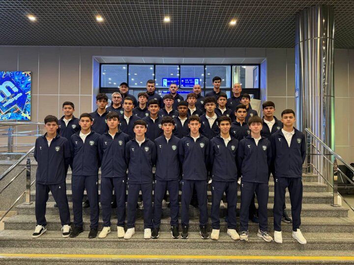 Юношеская сборная Узбекистана по футболу отправилась в Китай