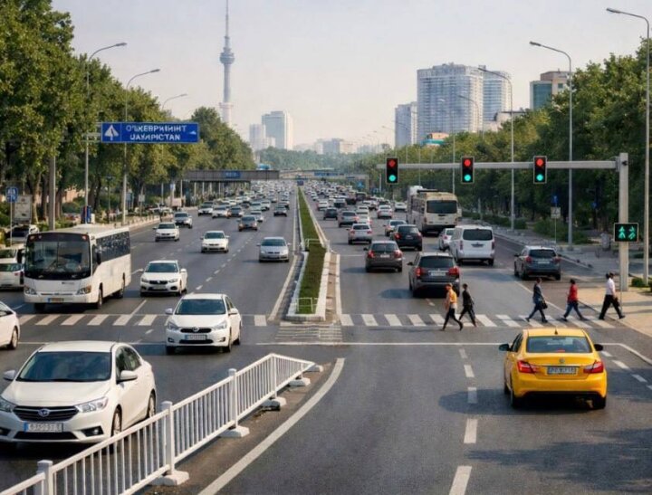 В Ташкенте ЦОДД проверяет дорожные ограждения по аварийности и трафику пешеходов