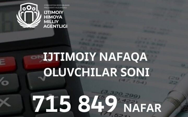 Почти 716 тыс. граждан Узбекистана получают социальные пособия