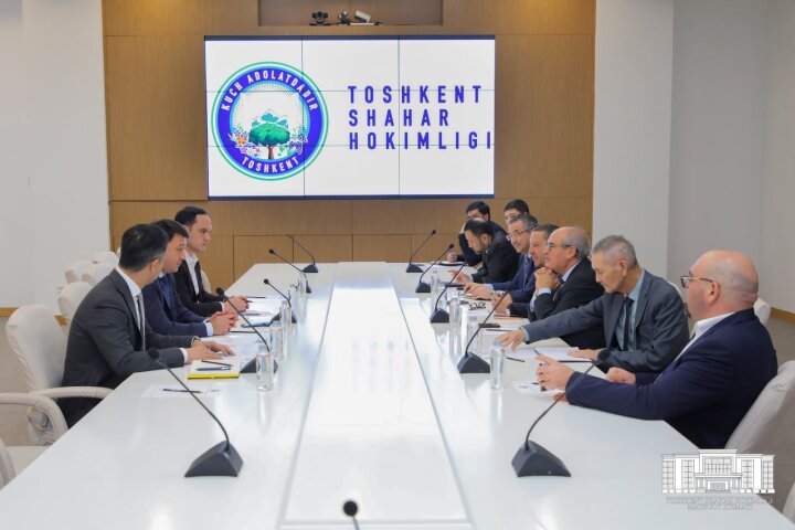 Хокимият Ташкента обсудил с делегацией Туниса сотрудничество в сфере строительства
